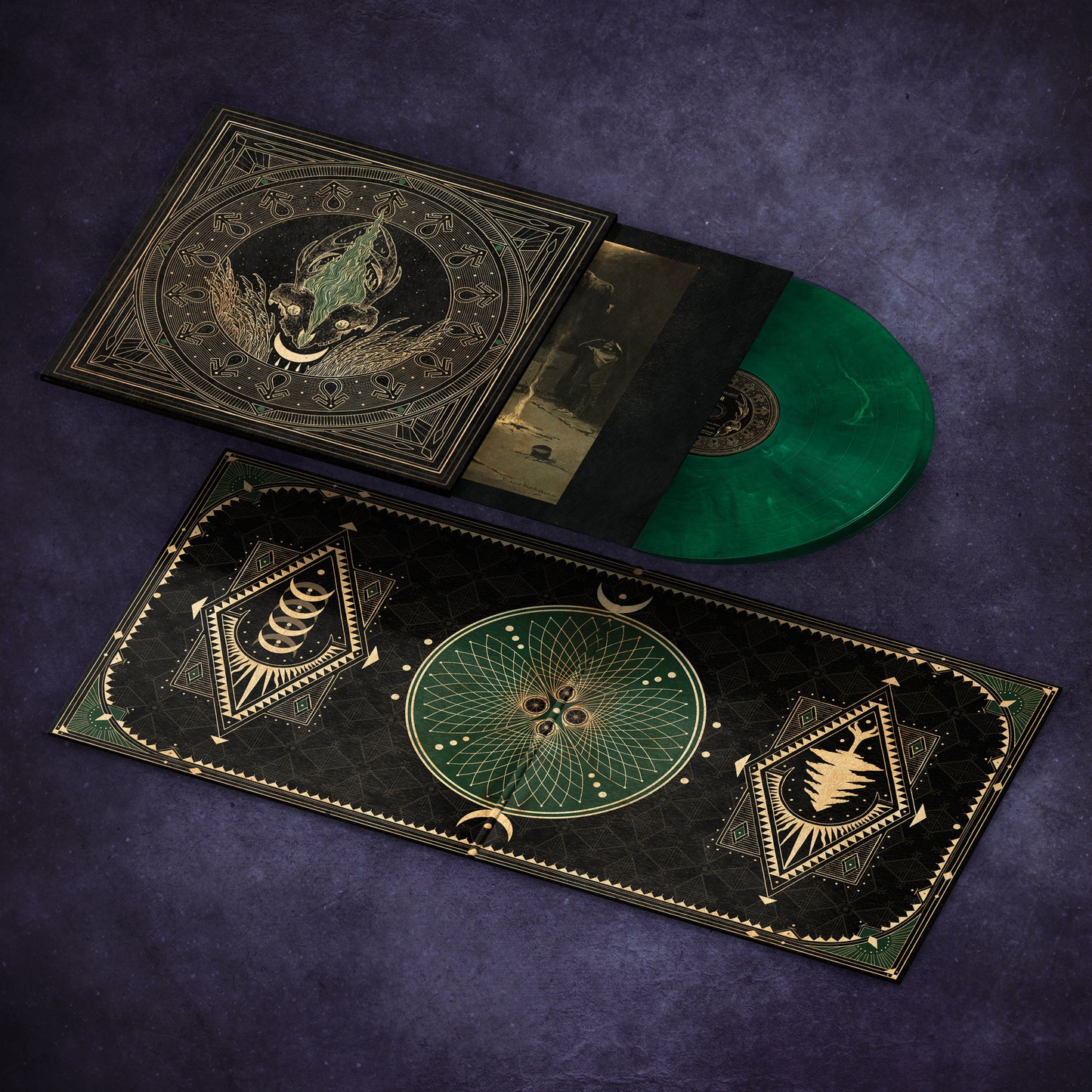 Blackbraid II: Deluxe Gatefold Vinyl, “MOSS” Edition