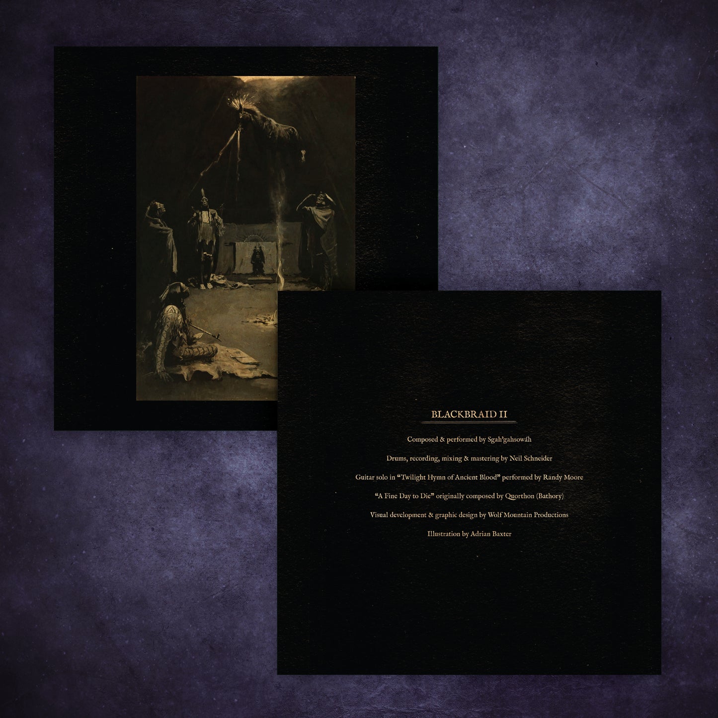 Blackbraid II: Deluxe Gatefold Vinyl, “MOSS” Edition